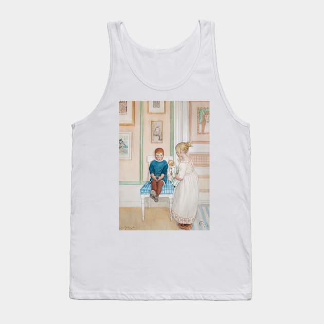 Gunlog: Tell me, is' you afraid of me? by Carl Larsson Tank Top by Classic Art Stall